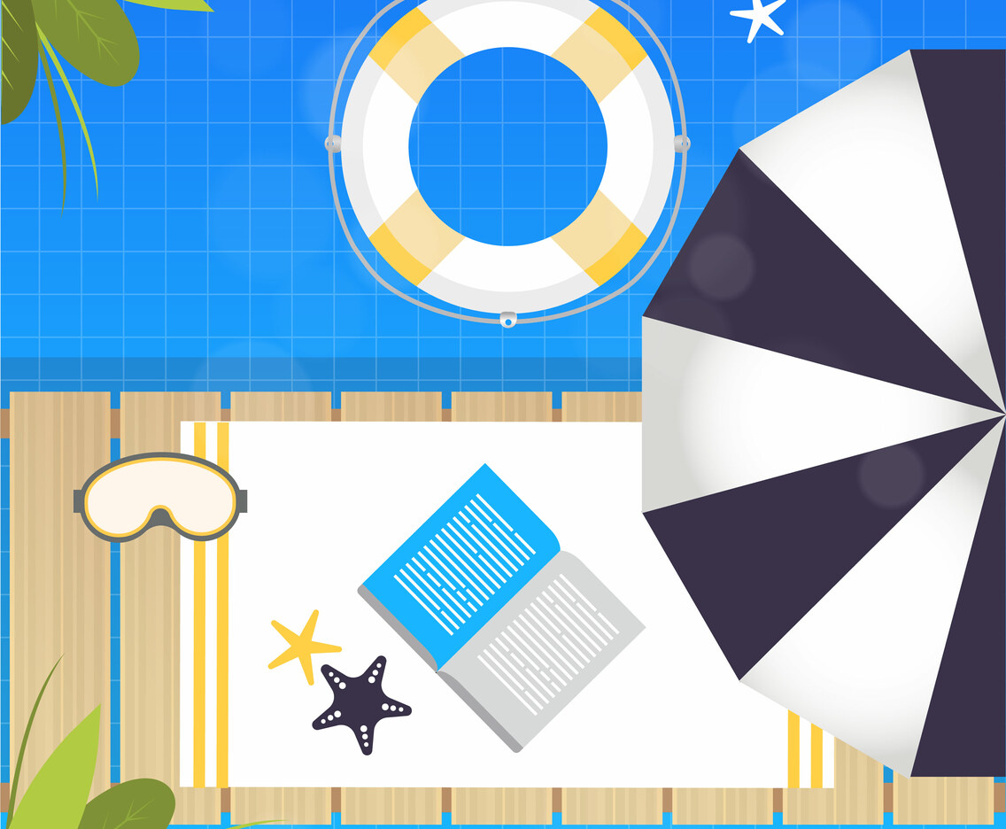 Vector Summertime Illustration