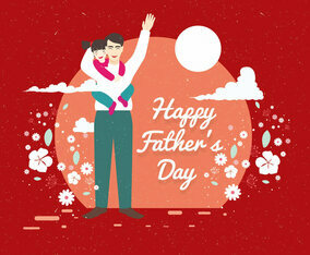 Happy Father's Day Vol 2 Vector