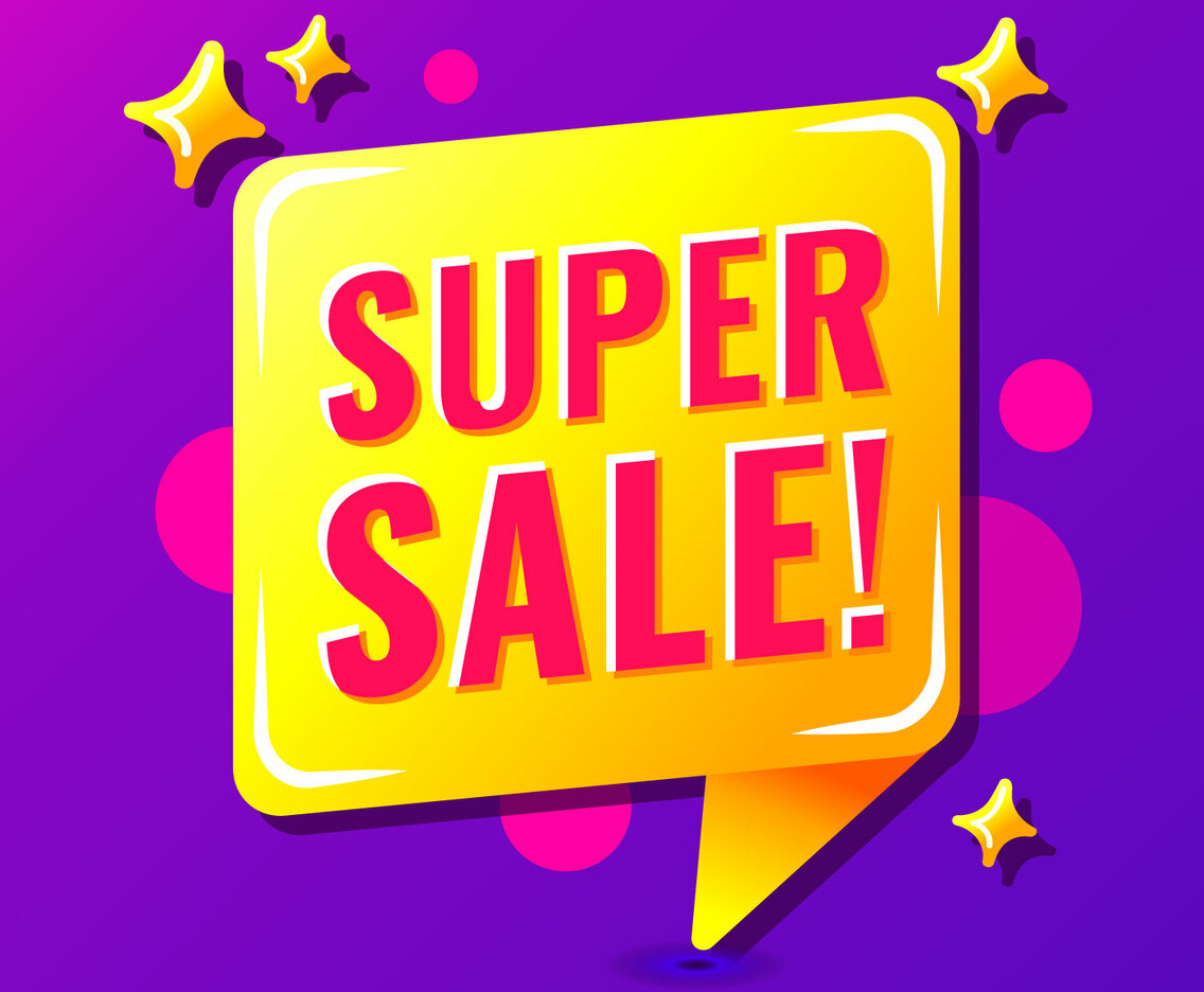 Super Sale Poster Vector