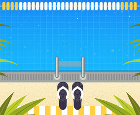 Vector Summertime Illustration