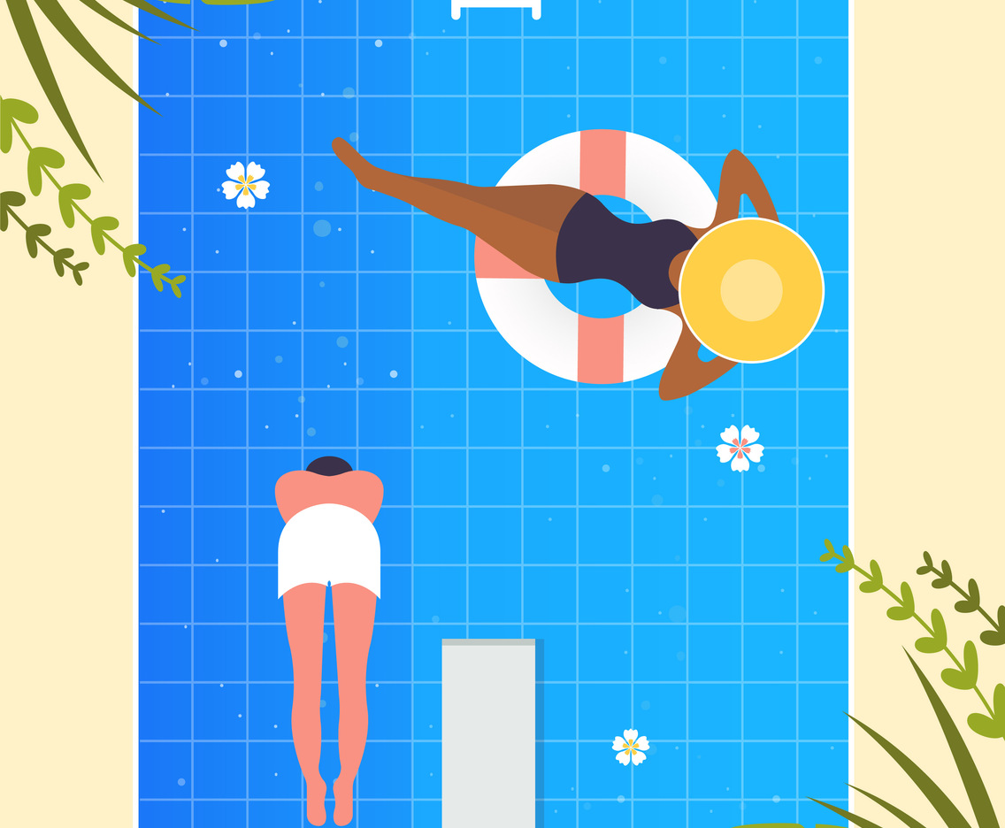 Vector Summertime Illustration