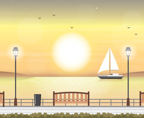 Vector Landscape illustration