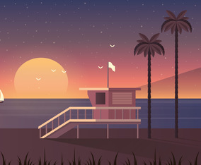 Vector Landscape illustration