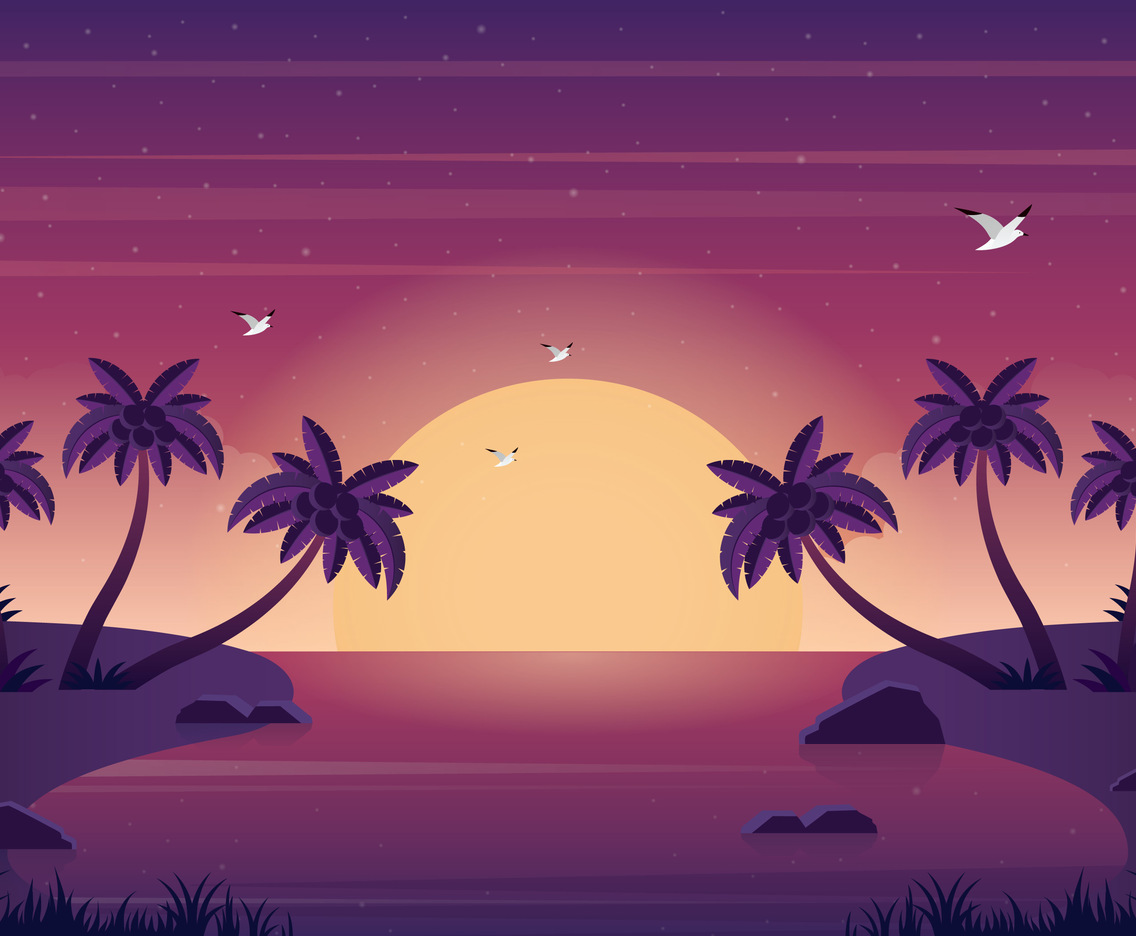 Vector Landscape illustration