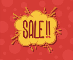 sale typography