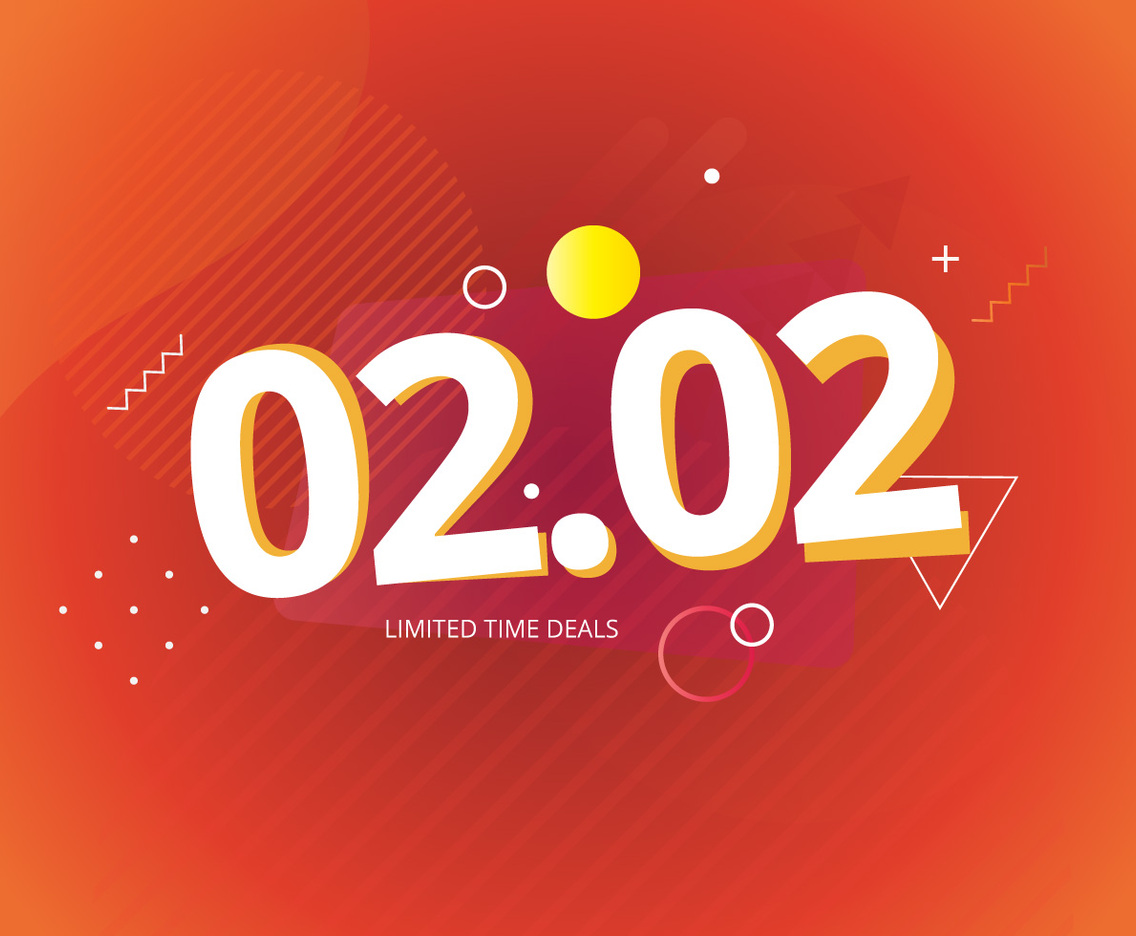 Sale Typography Modern Stylish Illustration