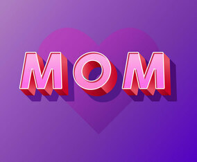 Mom Typography