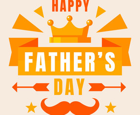 Happy Father's Day Vector