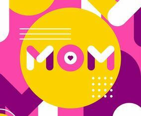 Simple Mom Typography