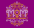 Mom Decorative Typography