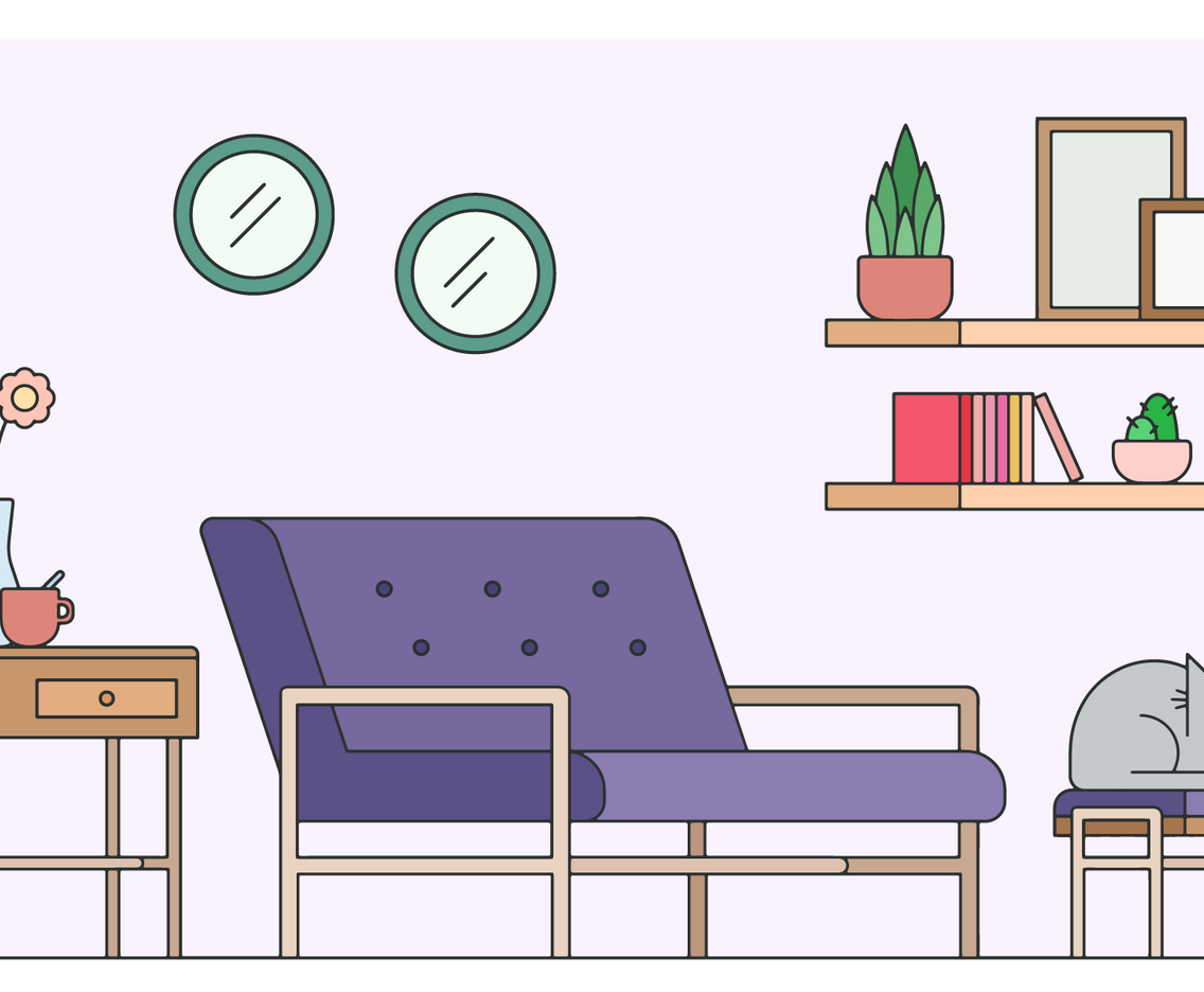 Room Design Vector