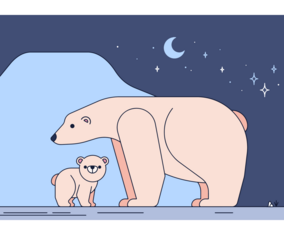 Polar Bear Vector