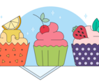 Cupcakes Vector