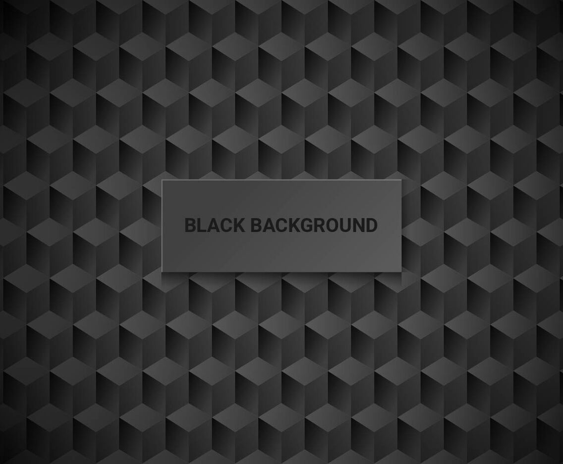 Geometric Black Background