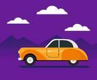 Retro Car Vector