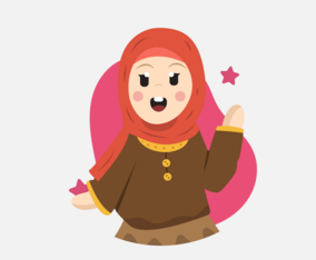 Muslim Children Vector