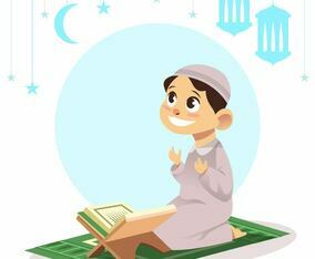 Muslim Child Praying