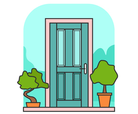 Door vector