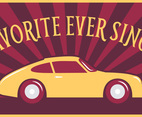 Retro Car Vector