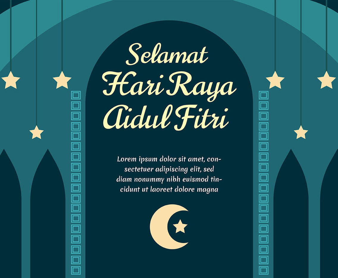 Hari Raya Vector