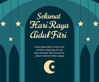 Hari Raya Vector