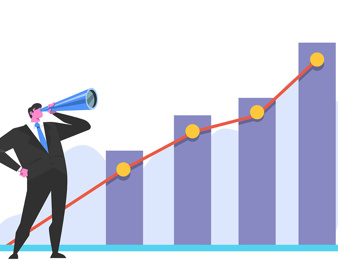 Corporate Goals Vector