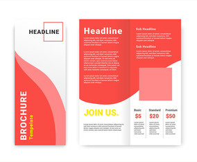 Borchure Template Vector