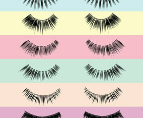False Eyelashes Styles Pack