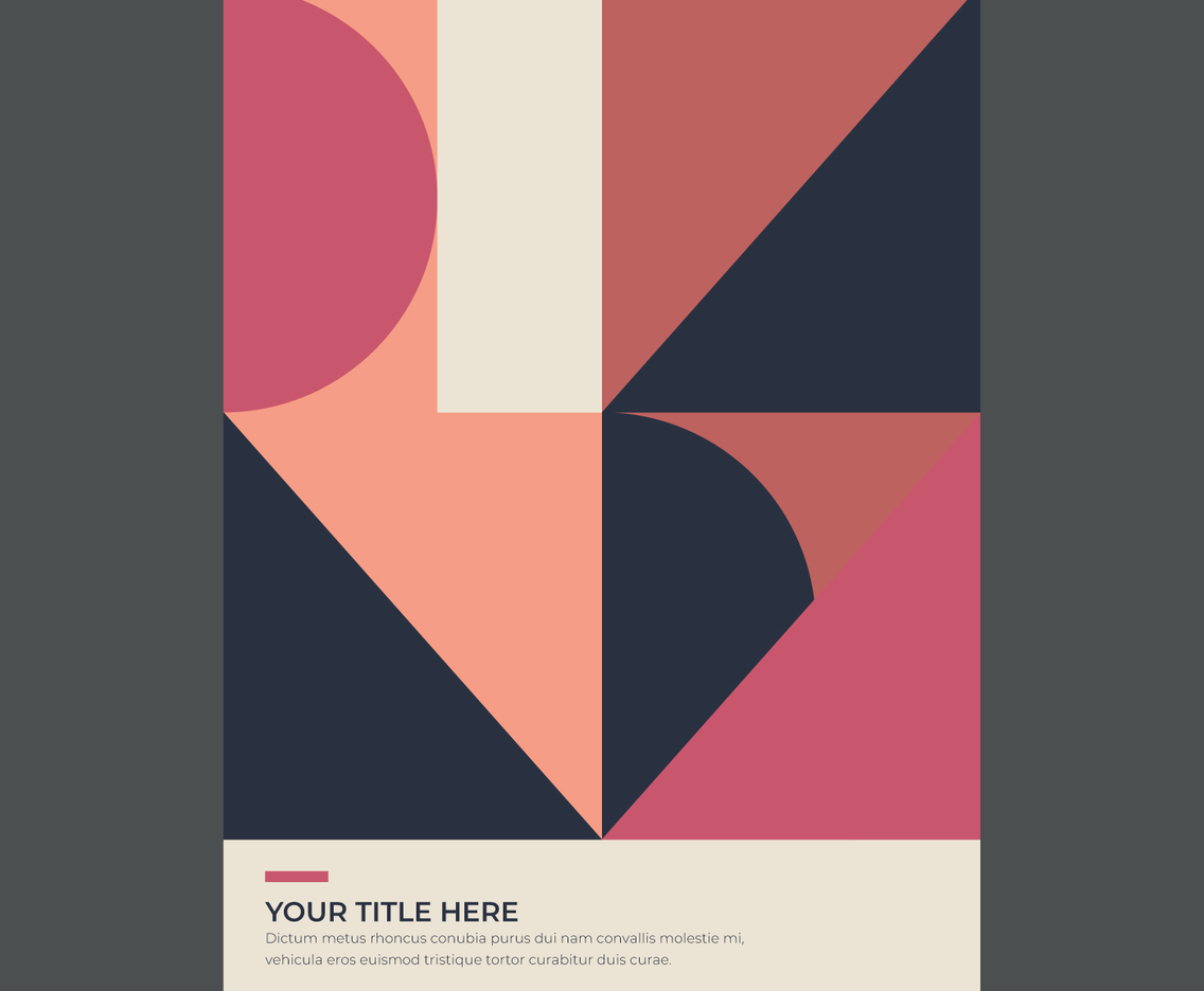 Geometric Poster