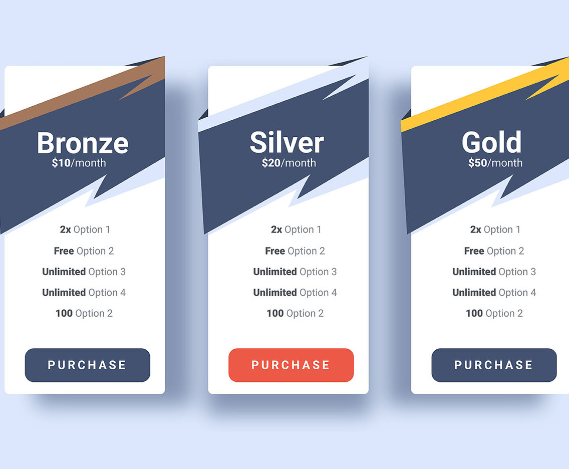 Pricing Table