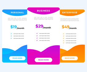 Pricing Table Template