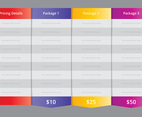 Pricing Table