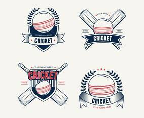 Cricket Logo Vector