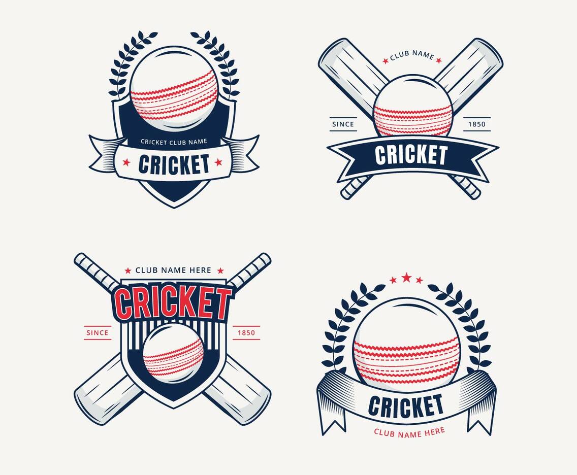 Cricket Logo Vector