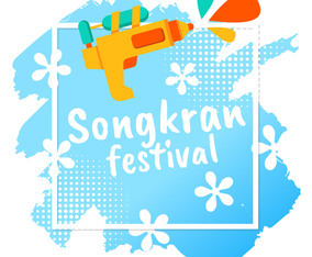 Songkran Festival Thailand Vector