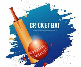 Cricket Bat Illustration