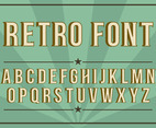Retro Alphabet