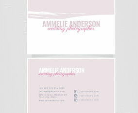 Vector Photographer Business Card