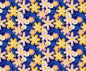 Vector Hand Draw Floral Pattern