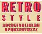 Retro Alphabet