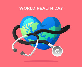World Health Day Vector