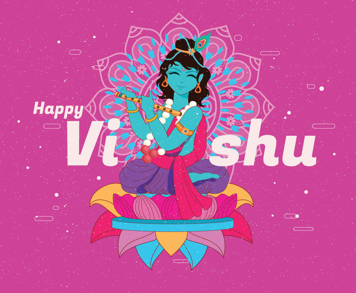 Festival Vishu Vector