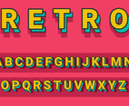 Retro Alphabet