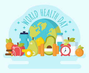 World Health Day Vector