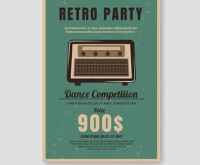 Retro Poster Template