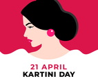 Kartini Day Female Figure Illustration