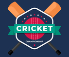Cricket Sport Logo Badge Team Championship Template