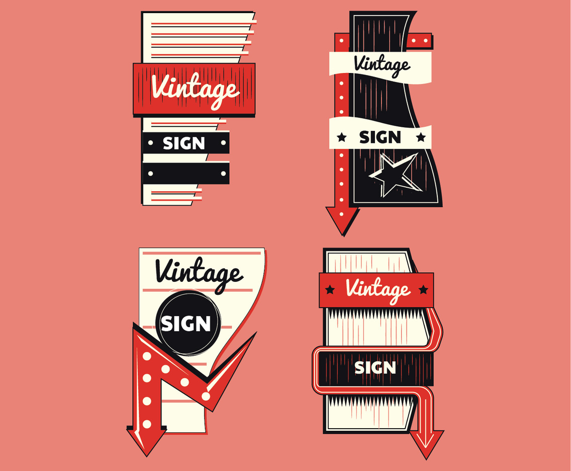 Vintage Sign Template