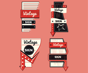 Vintage Sign Template