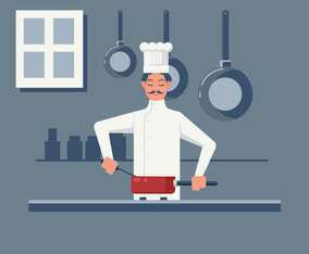 Chef Cooking